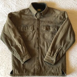Cabelas Fleecelined Flannel Shirt 